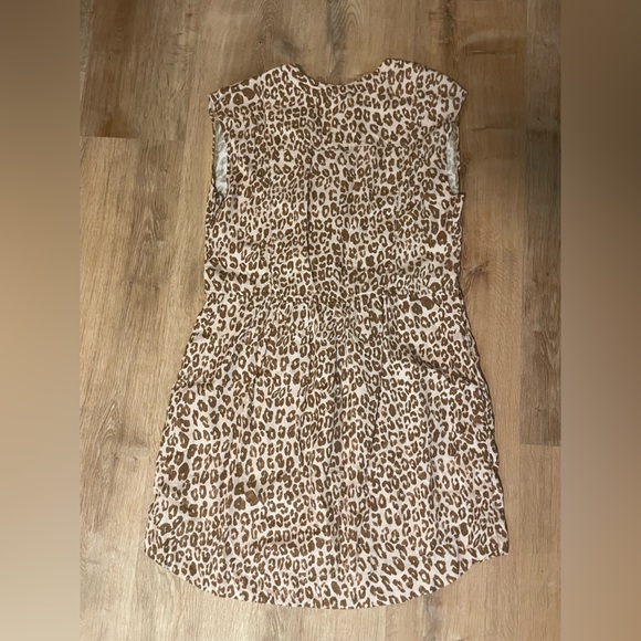 Anthropologie Pilcro Leopard Print Tunic Dress - Picture 6 of 9